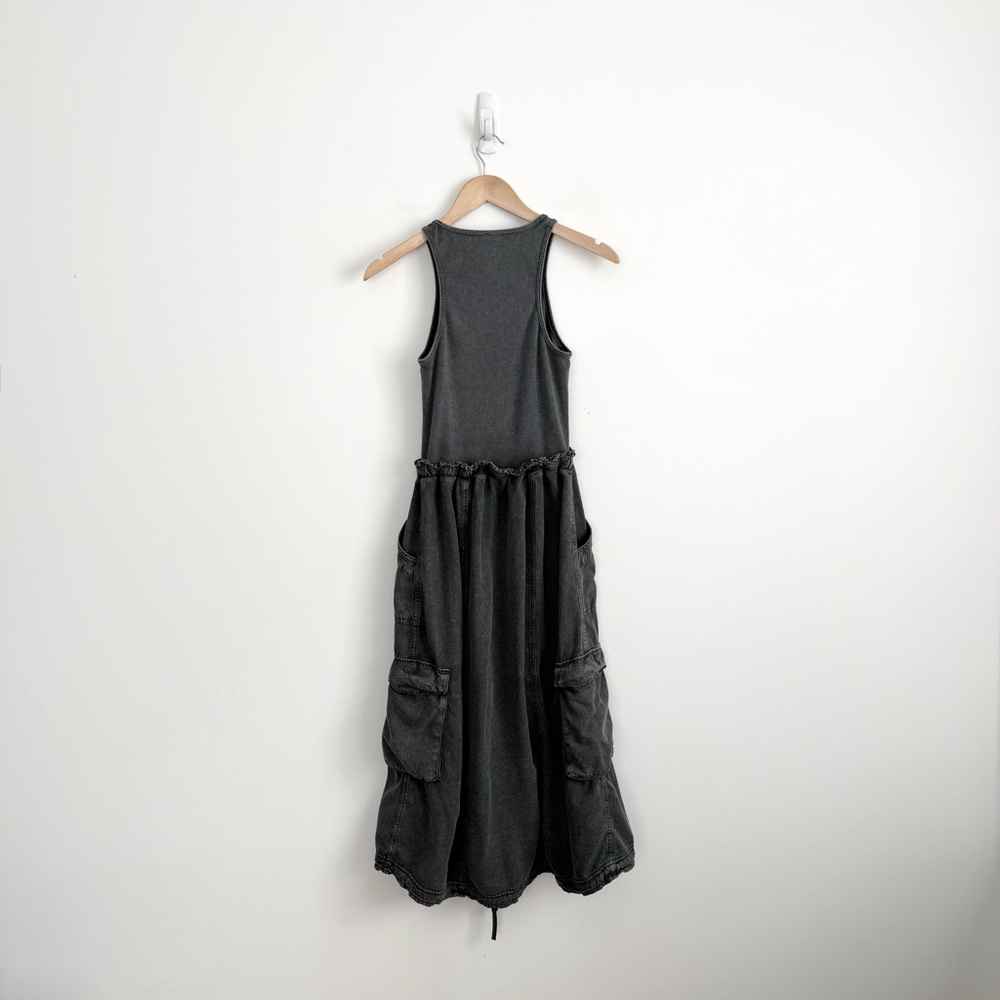 Anthropologie Daily Practice Be Bold Racerback Twofer Dress - Picture 11 of 11